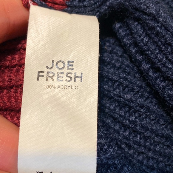 SOLD :: Joe Fresh Heavyweight Striped Sweater - Picture 4 of 6